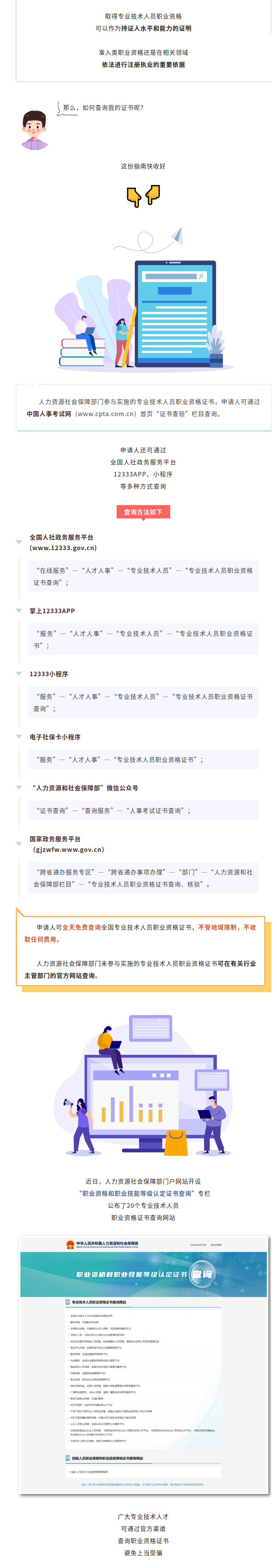 专业技术人员职业资格证书如何查询？.png